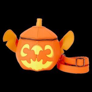Loungefly Stitch Pumpkin Head Figural Glow Crossbody Bag NWT​​